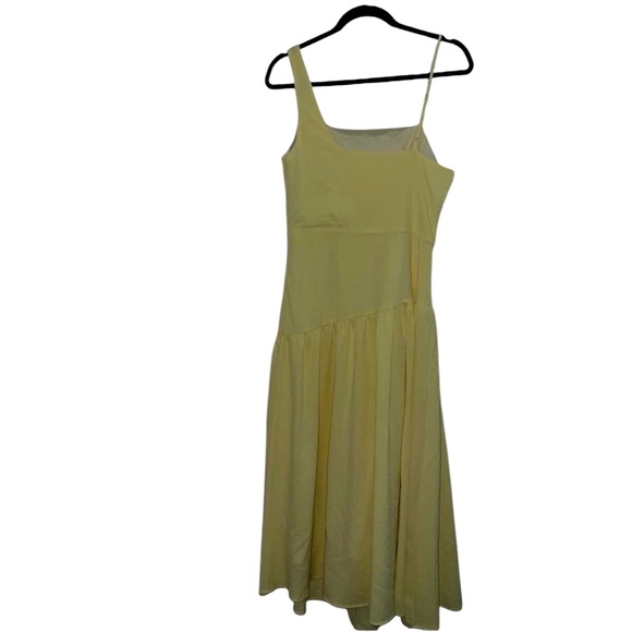SHEIN Yellow Midi Dress Size L (8–10) – Sleeveless, Chic & Flattering - Picture 9 of 9